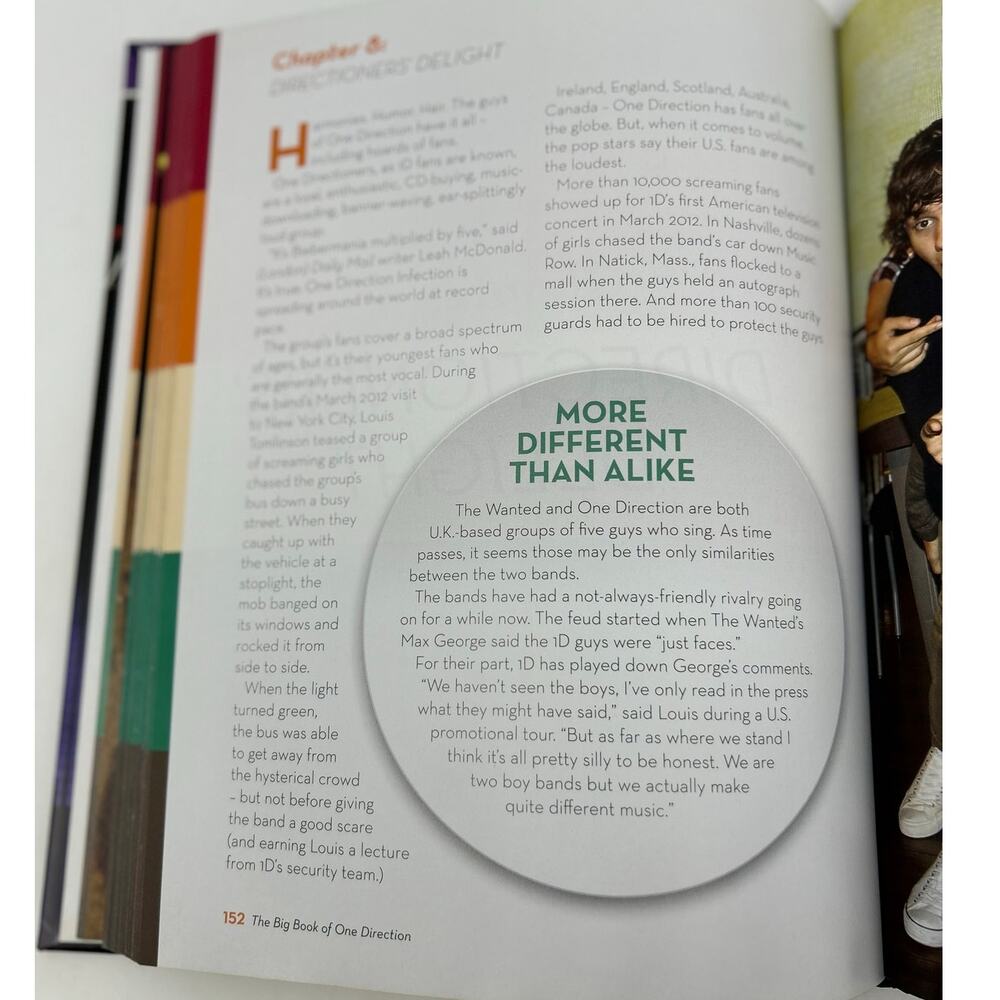 Triumph Books The Big Book of One Direction 2012‎ Hardcover Nine Chapters - Picture 6 of 10